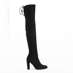 Stuart Weitzman Highland Suede Over-the-Knee Boots